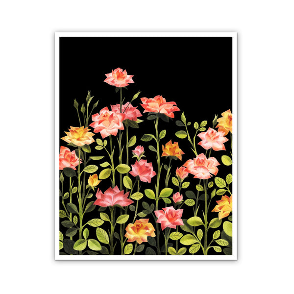 Rose Garden (black) l Limited Edition